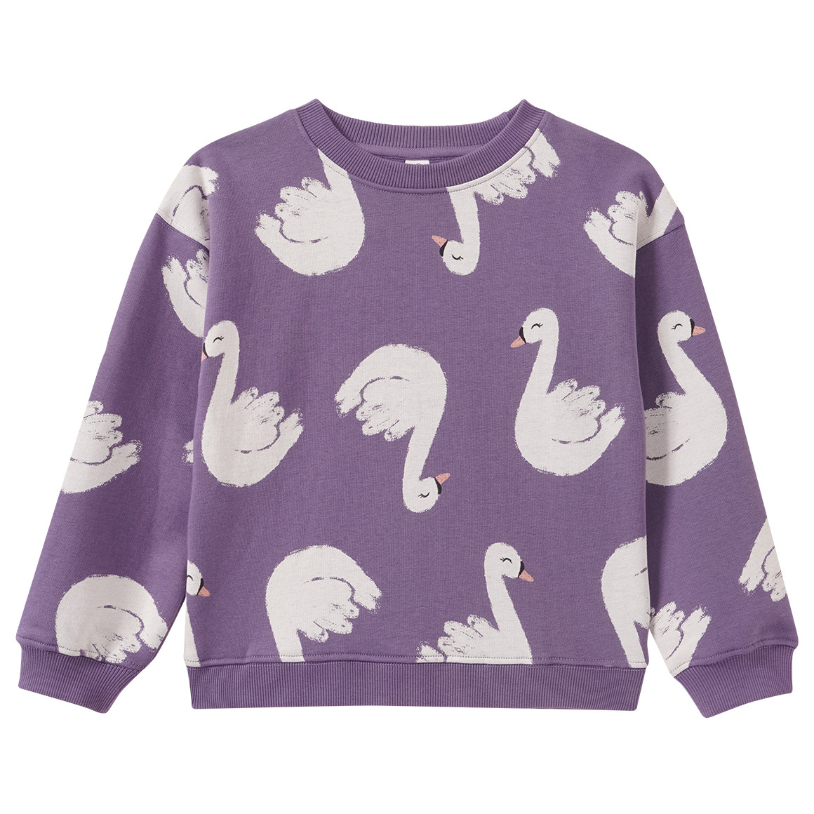 Mädchen Sweatshirt mit Allover-Print