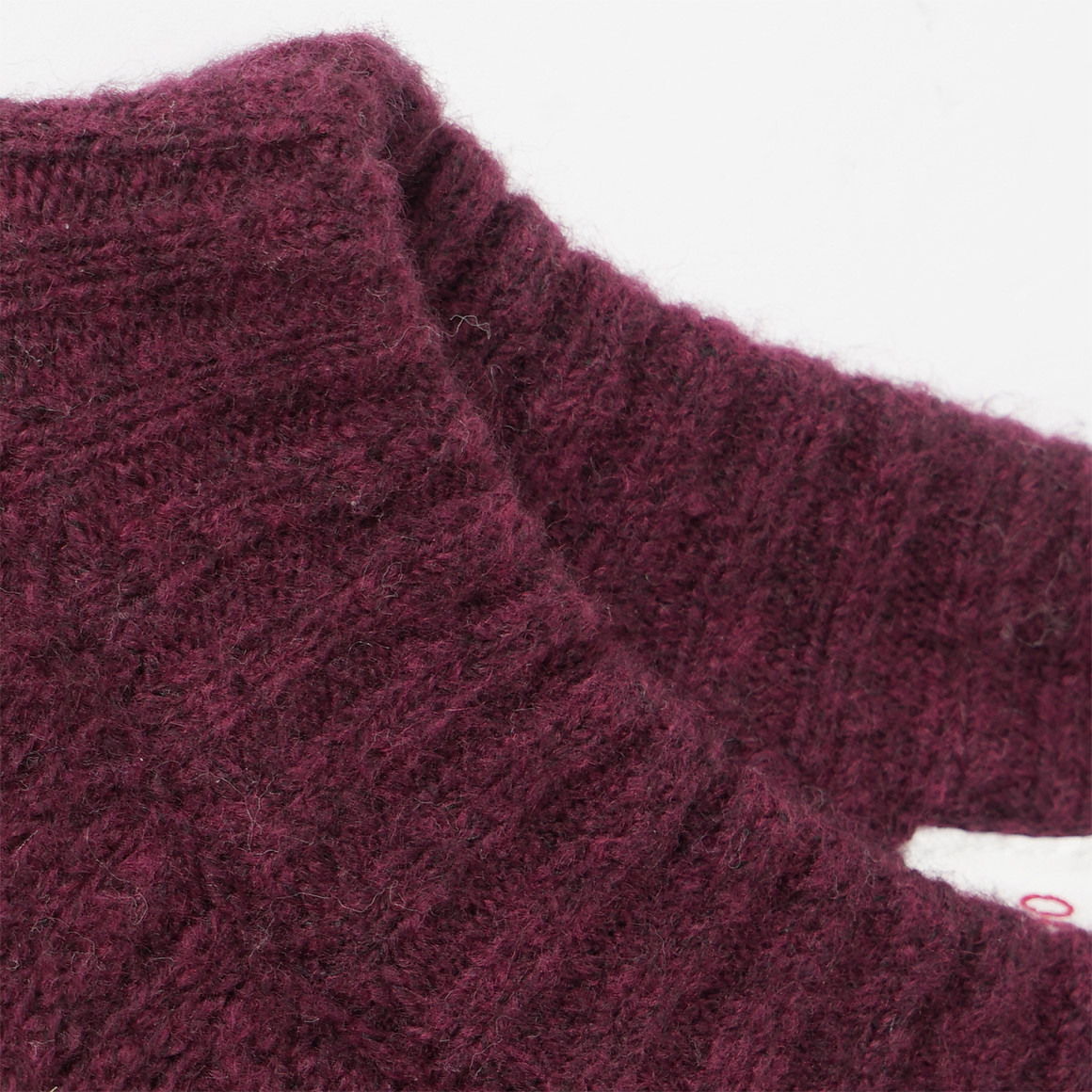 Mädchen Feinstrickpullover meliert