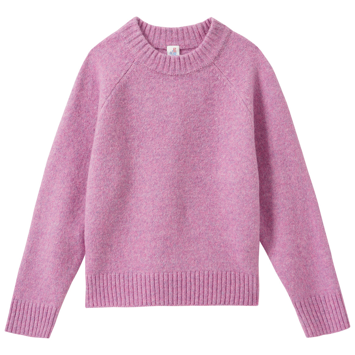 Mädchen Feinstrickpullover meliert