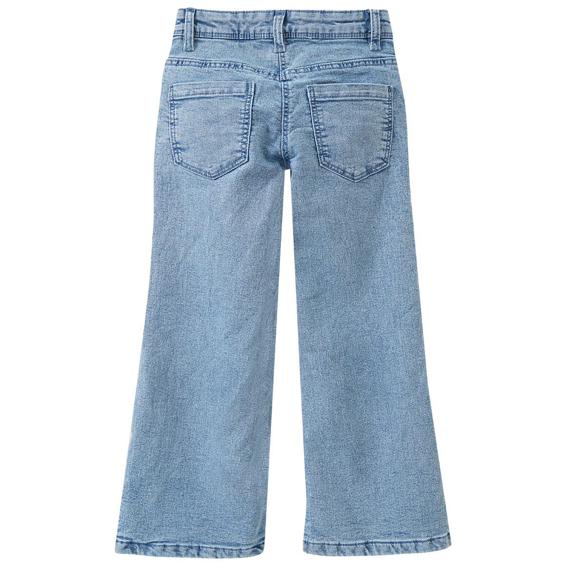 Mädchen Thermo-Jeans im Wide-Leg-Fit