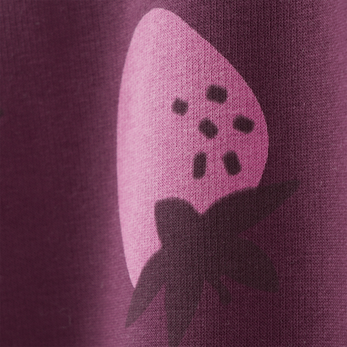 Mädchen Sweatshirt mit Allover-Print