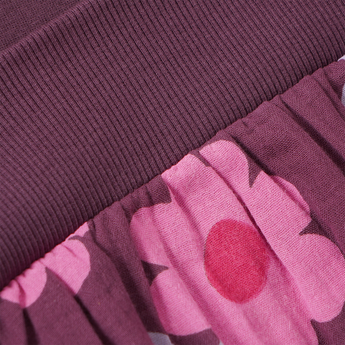 Mädchen Kleid mit angesetztem Rockteil