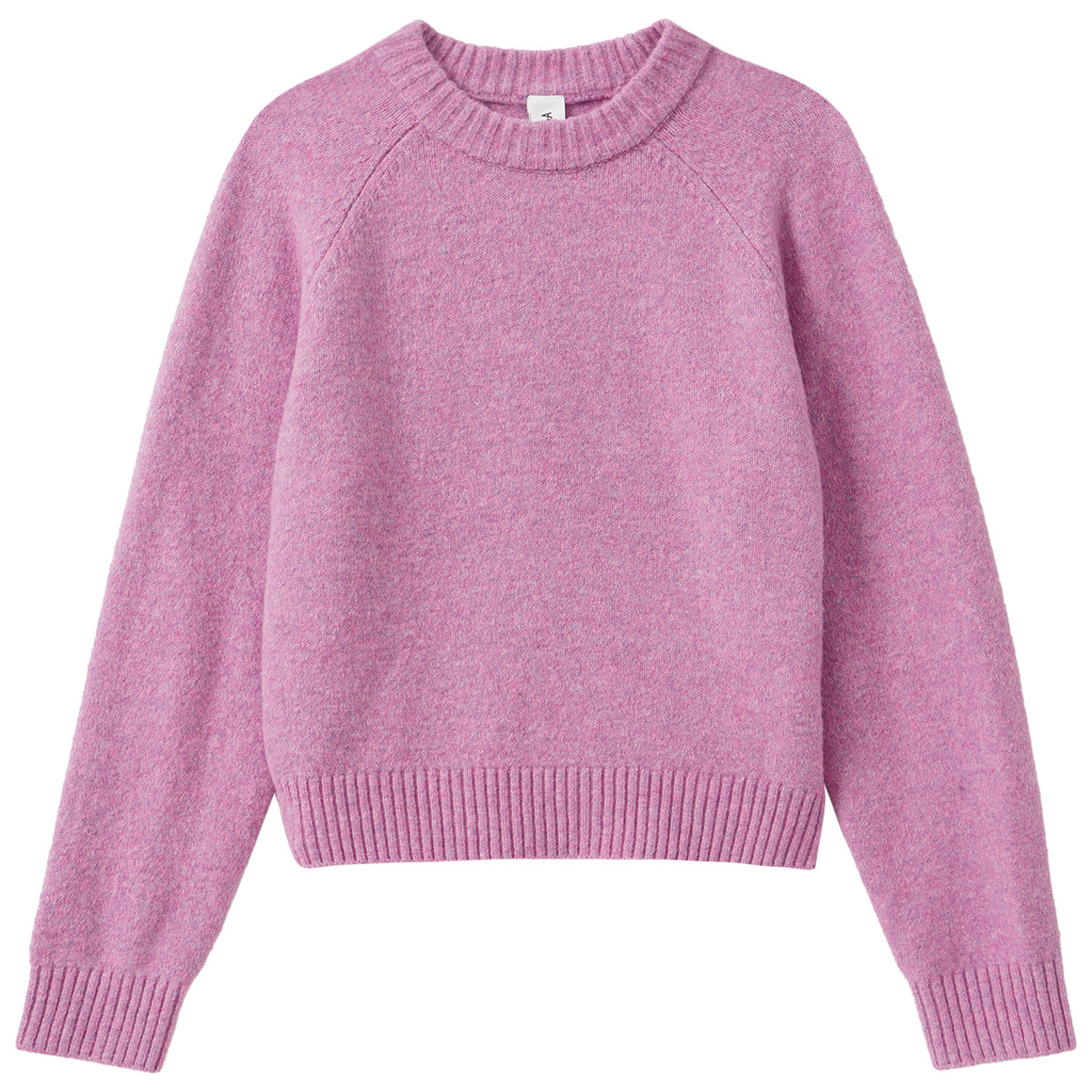 Mädchen Feinstrickpullover meliert