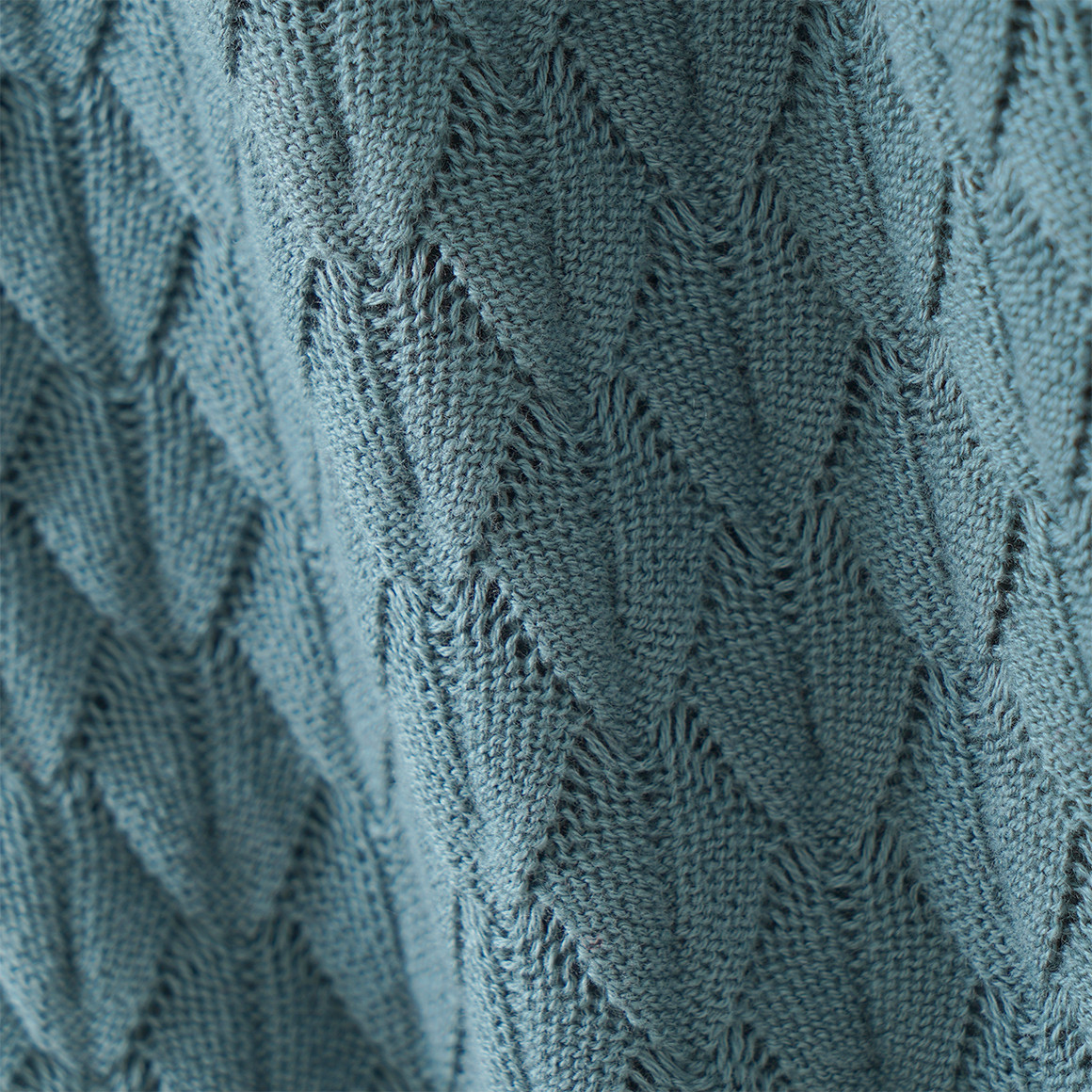 Mädchen Strickjacke mit Wabenstruktur