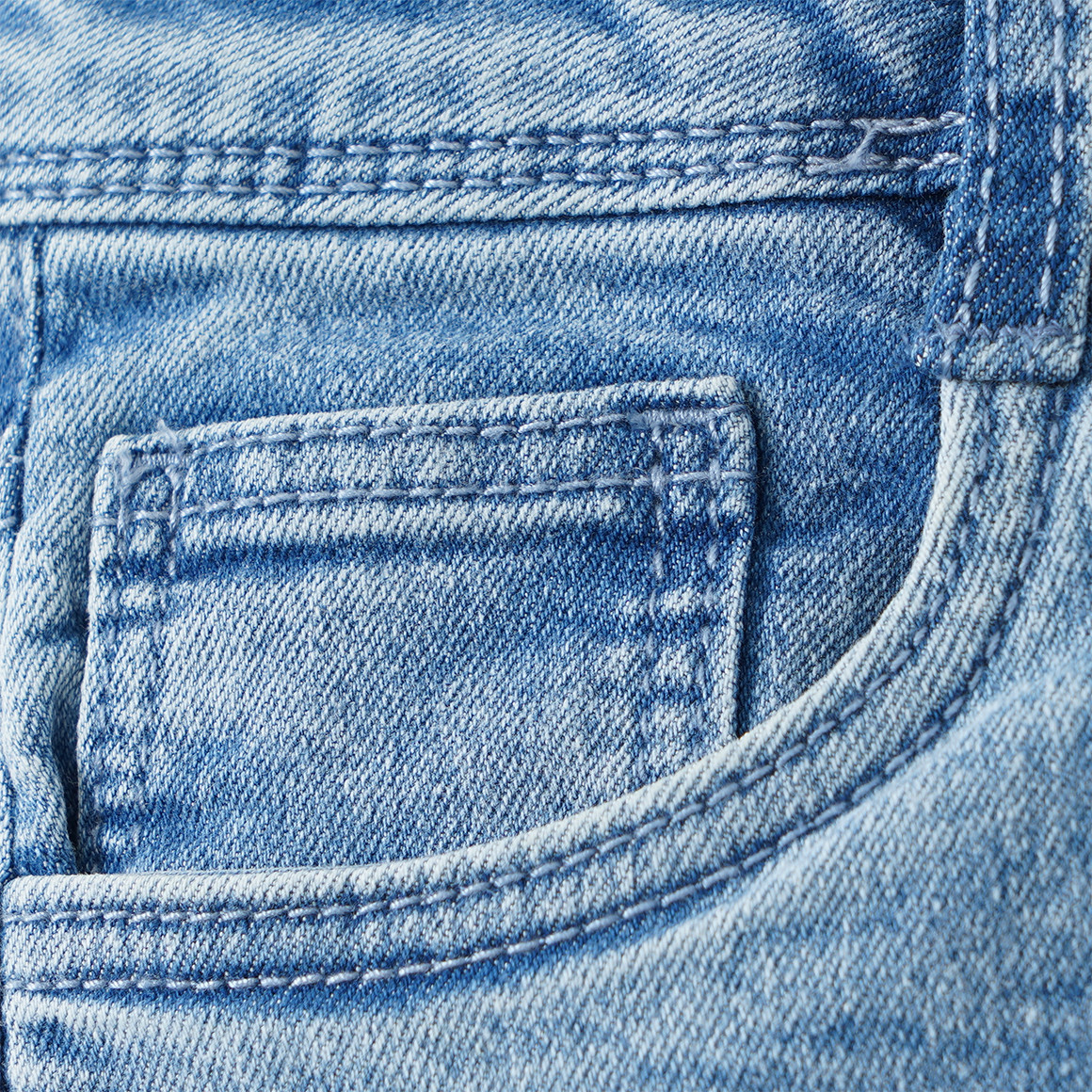 Mädchen Thermo-Jeans im Wide-Leg-Fit
