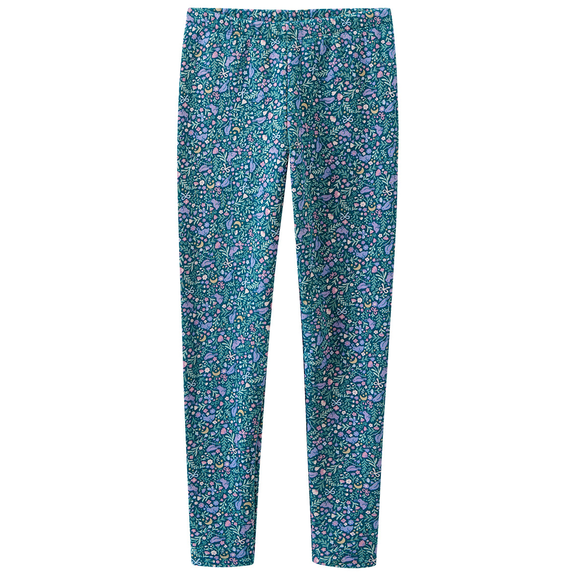 Mädchen Thermo-Leggings mit Allover-Print