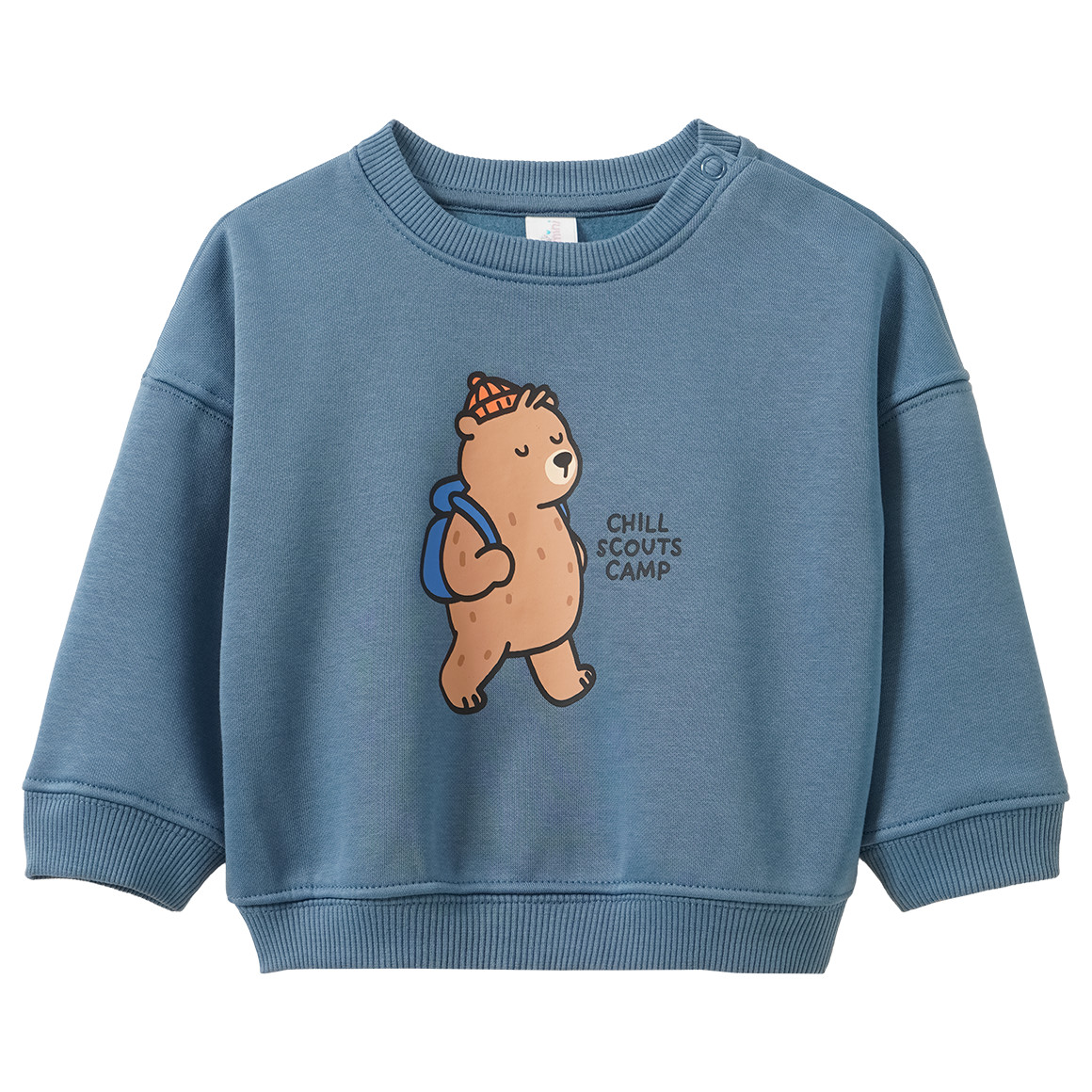 Baby-sweatshirt met opdruk