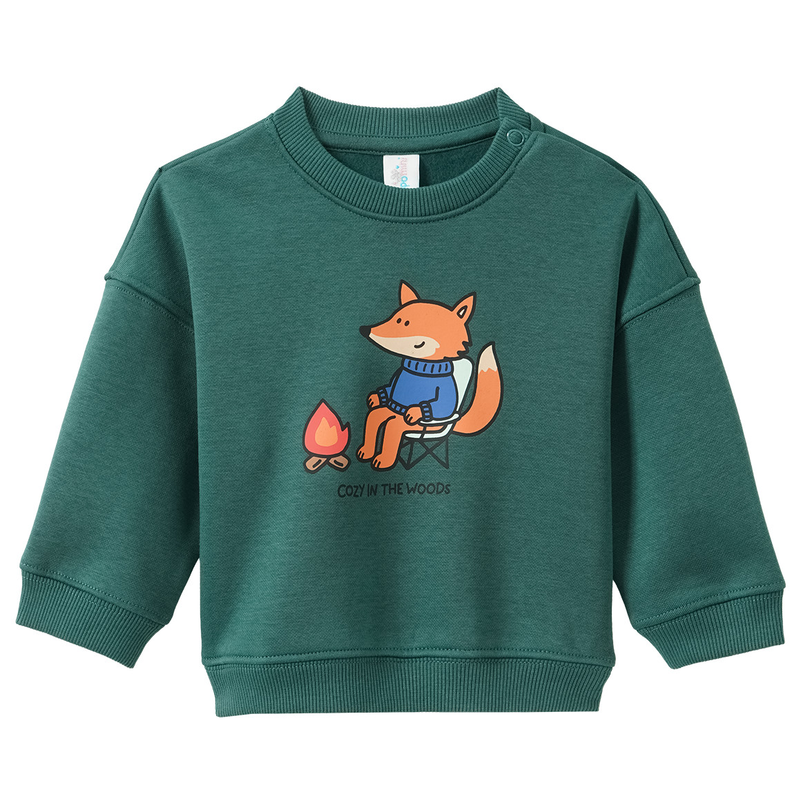 Baby-sweatshirt met opdruk