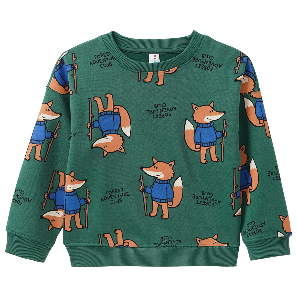 Jungen Sweatshirt mit Allover-Print