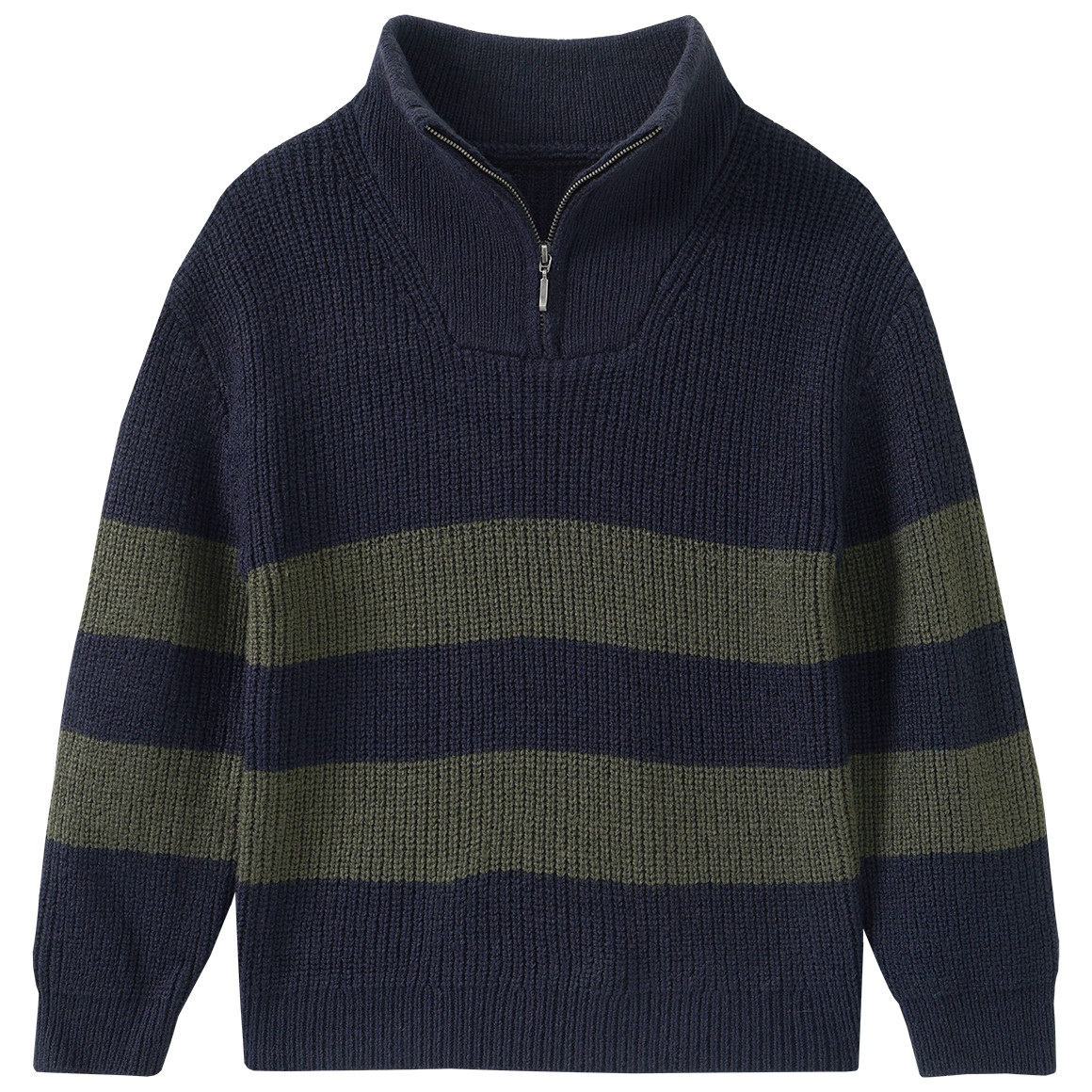 Jungen Strick-Troyer mit Streifen