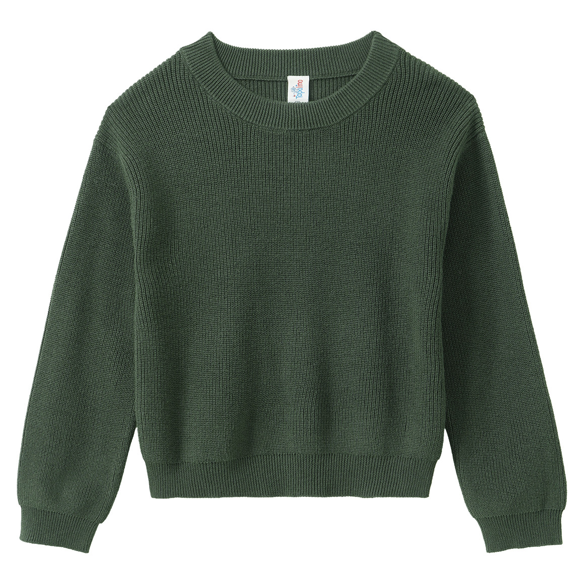 Jungen Strickpullover unifarben