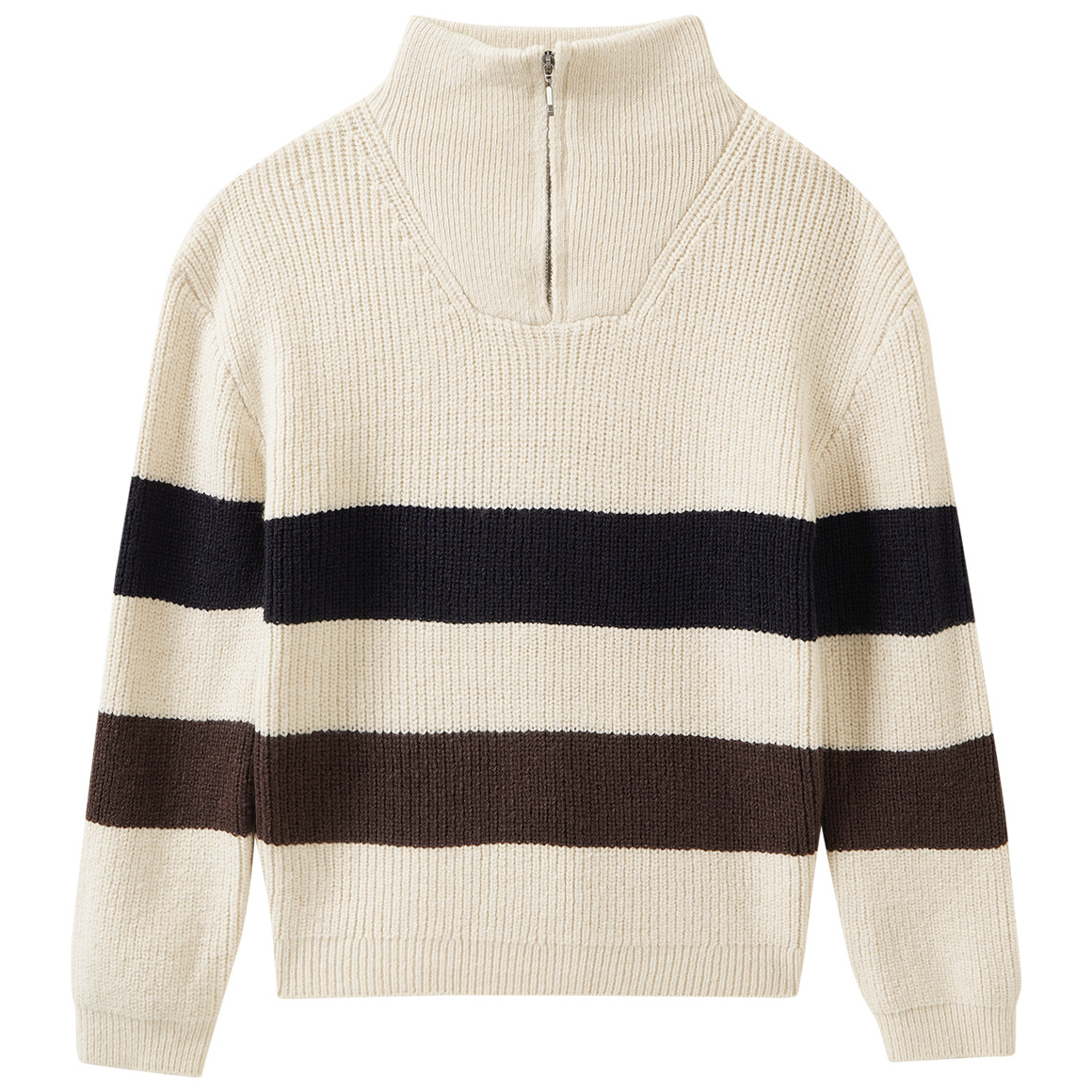 Jungen Strick-Troyer mit Streifen