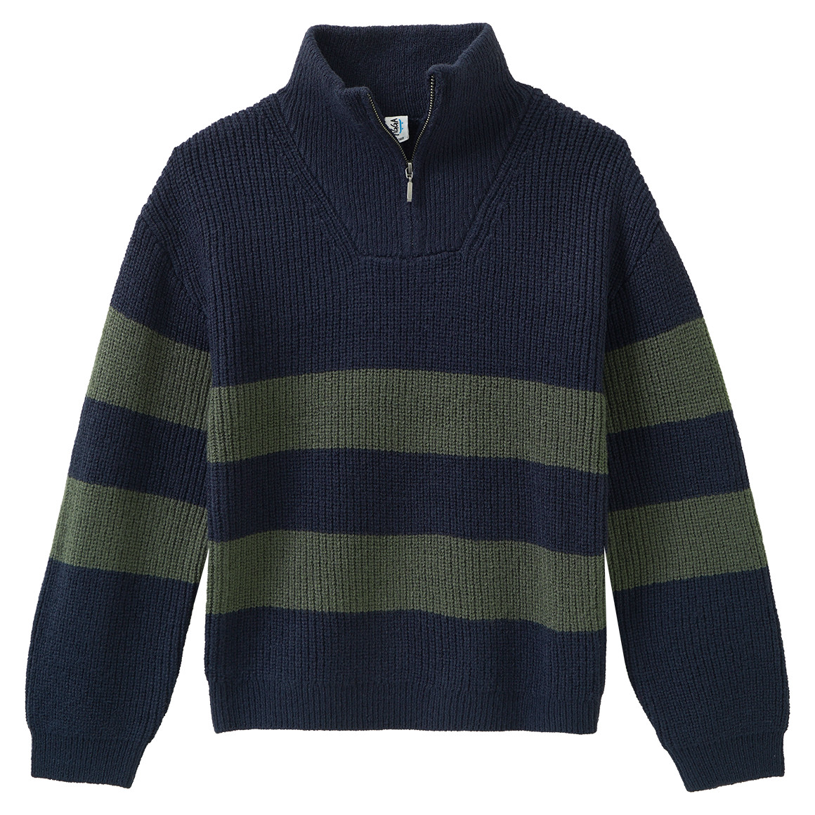 Jungen Strick-Troyer mit Streifen