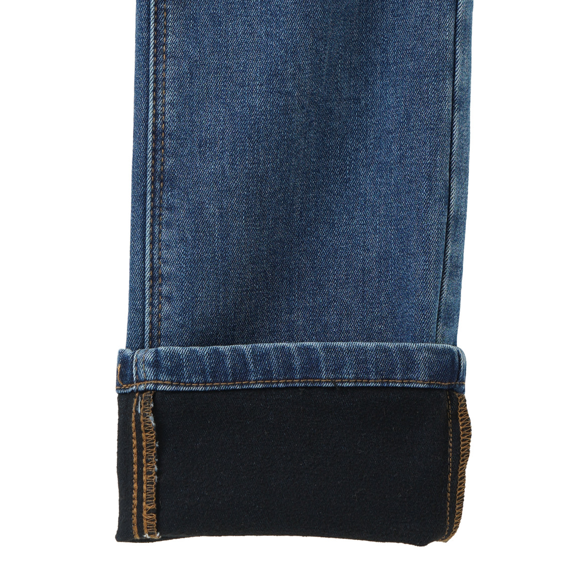 Jungen Thermo-Jeans im Loose-Fit
