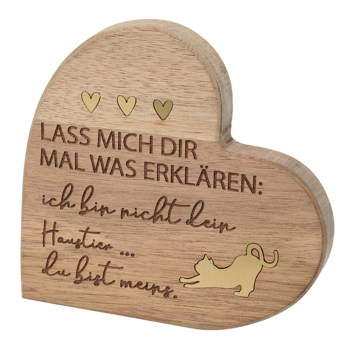 Deko-Aufsteller aus Holz