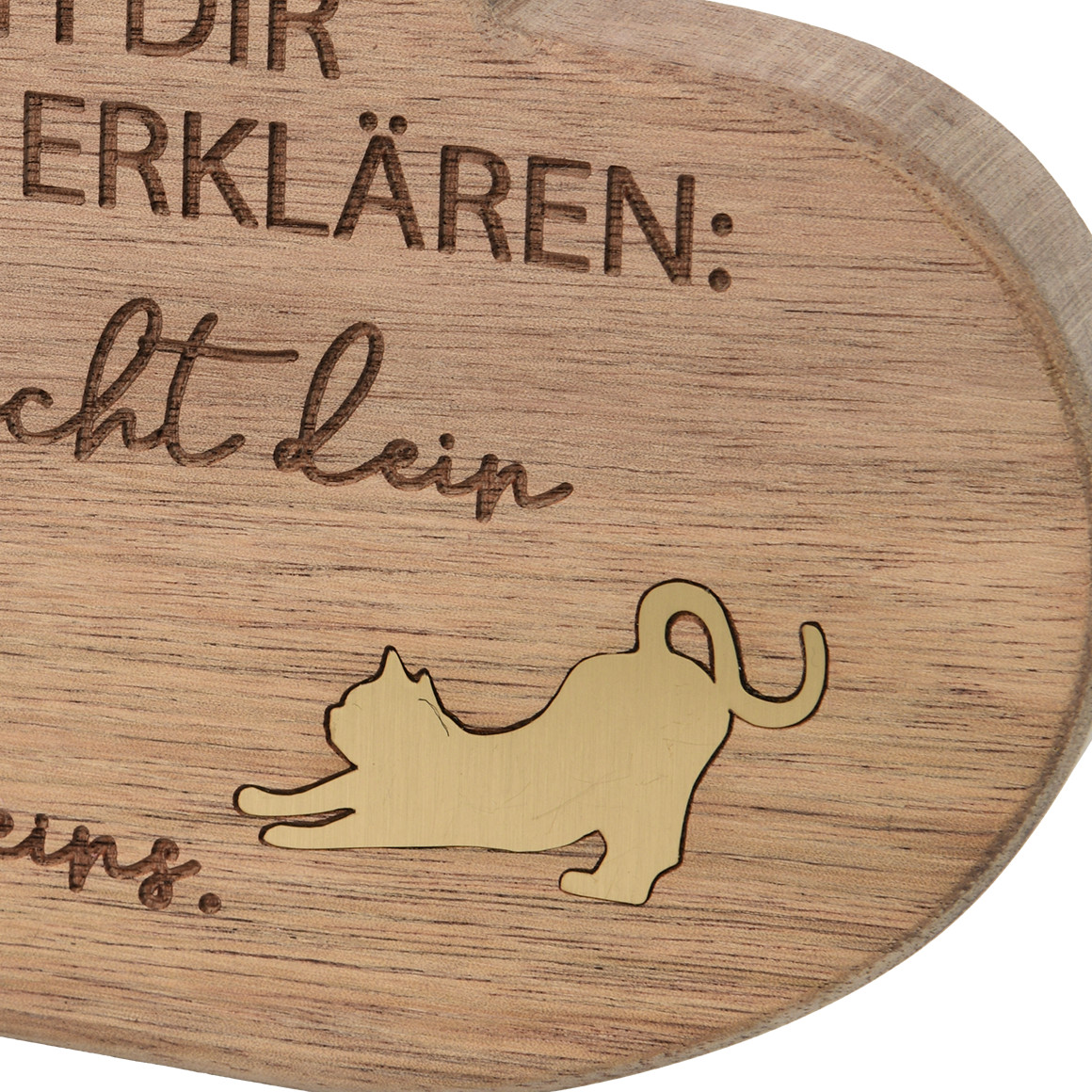 Deko-Aufsteller aus Holz