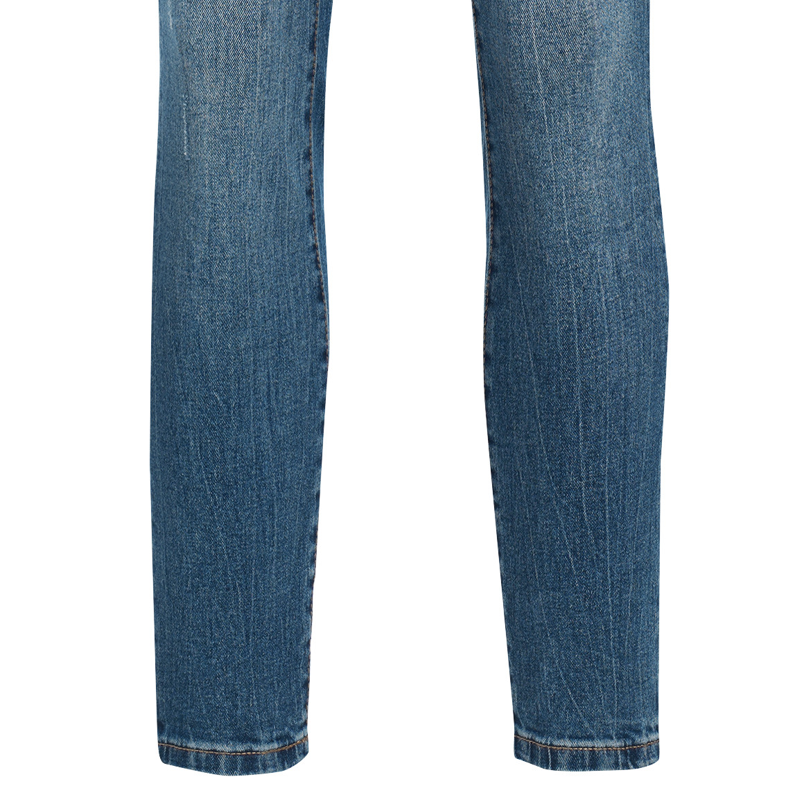 Damen Skinny-Jeans mit Destroyed-Details