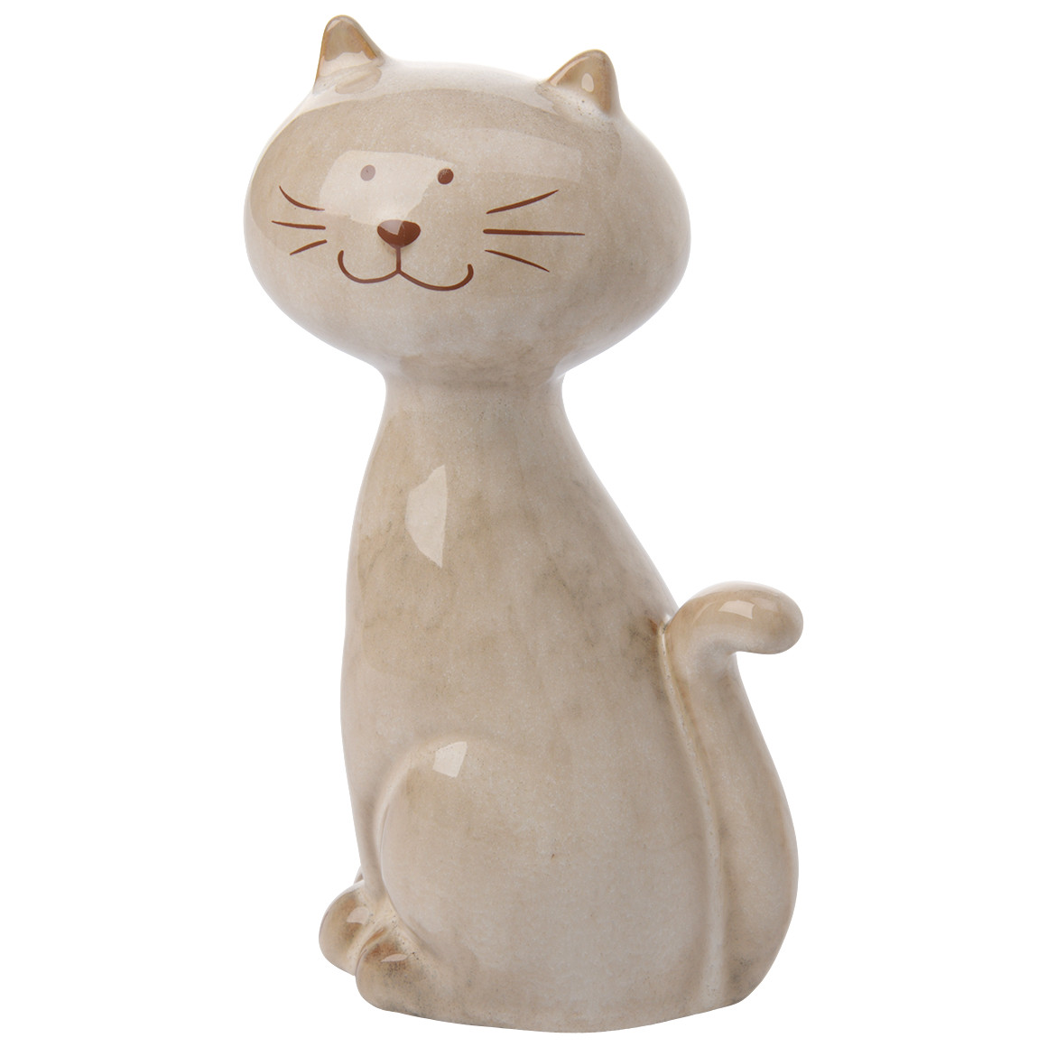 Deko-Figur Katze aus Keramik