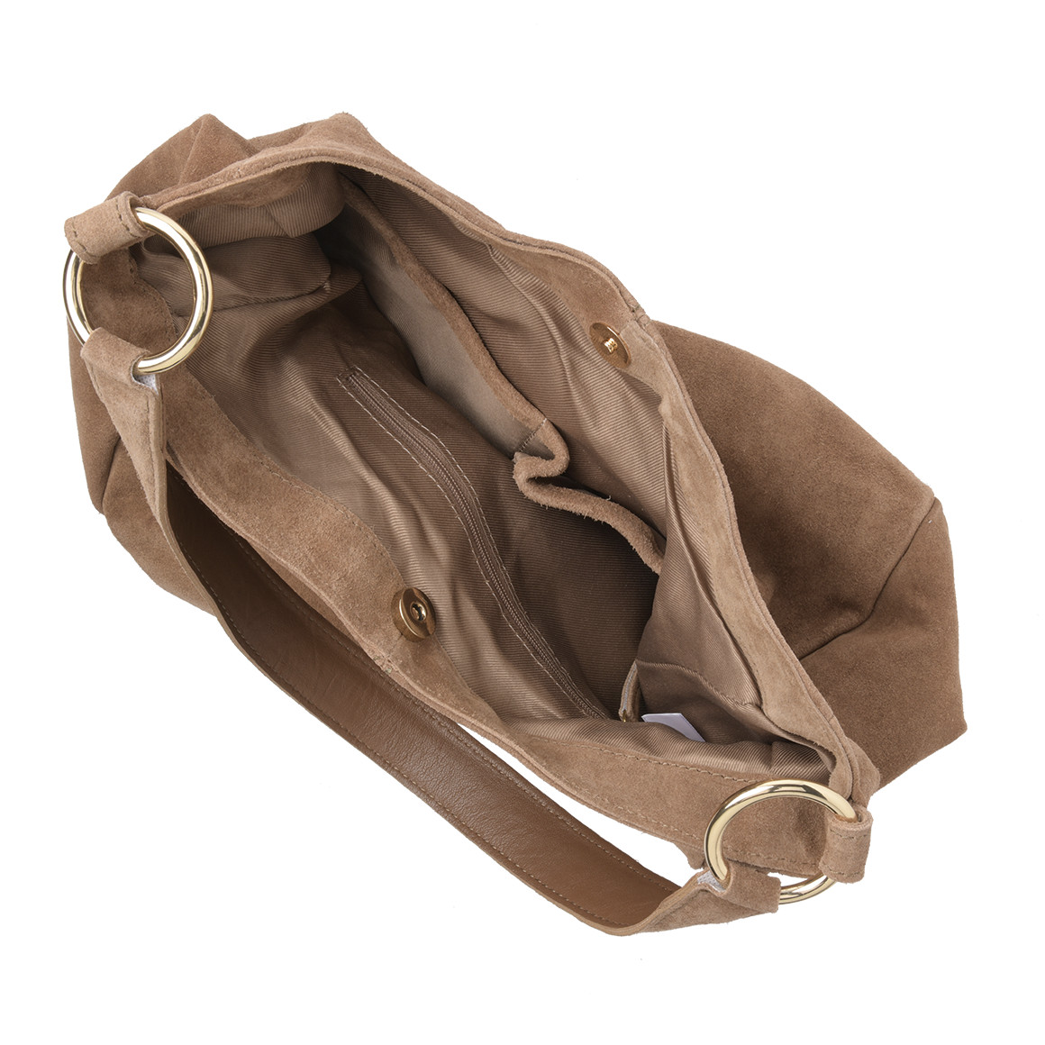 Damen Wildledertasche im Hobo-Style
