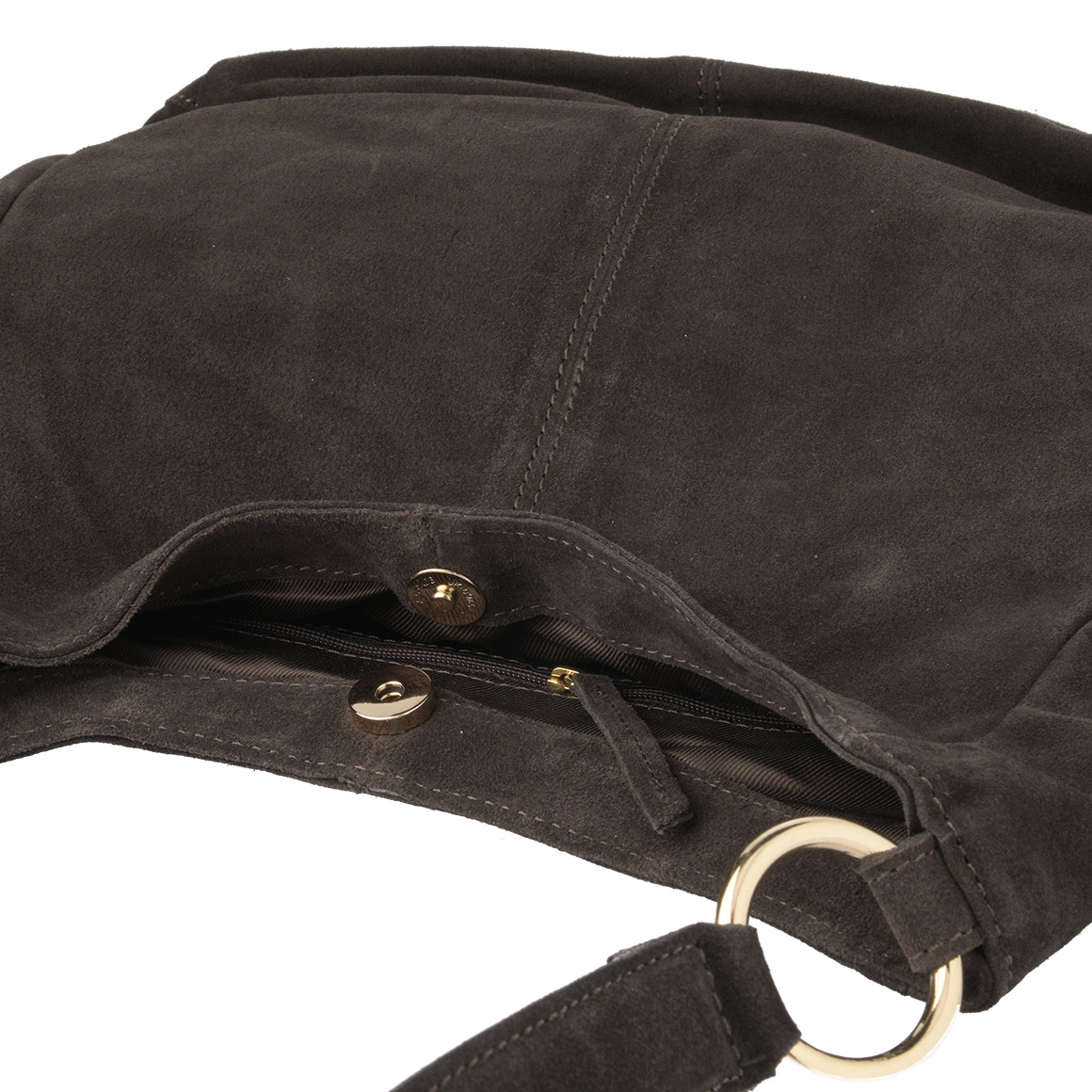 Damen Wildledertasche im Hobo-Style