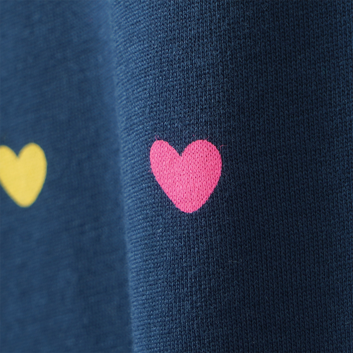 Mädchen Langarmshirt mit Herz-Prints