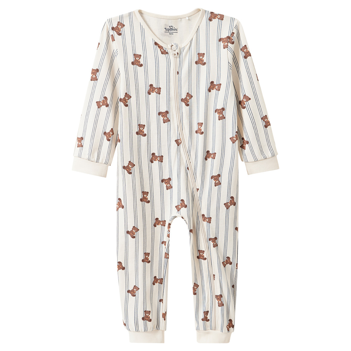 Baby Schlafanzug mit Bären-Print
