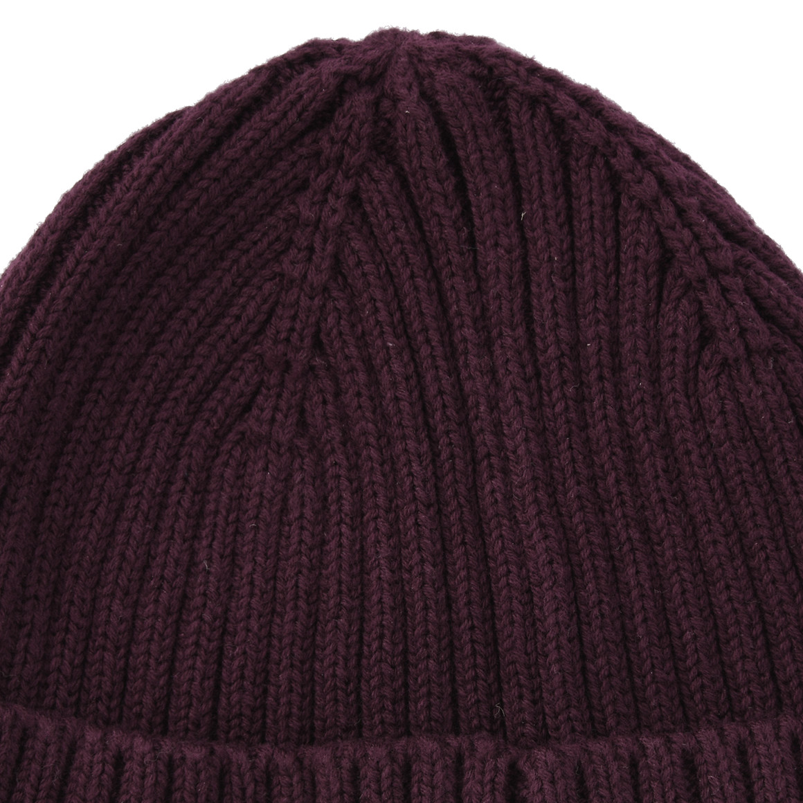 Kinder Strickmütze mit Rippstruktur