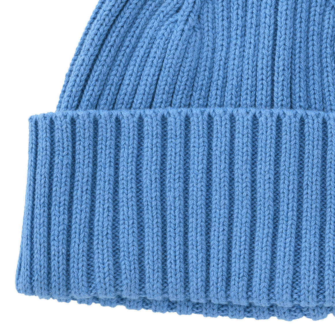 Kinder Strickmütze mit Rippstruktur