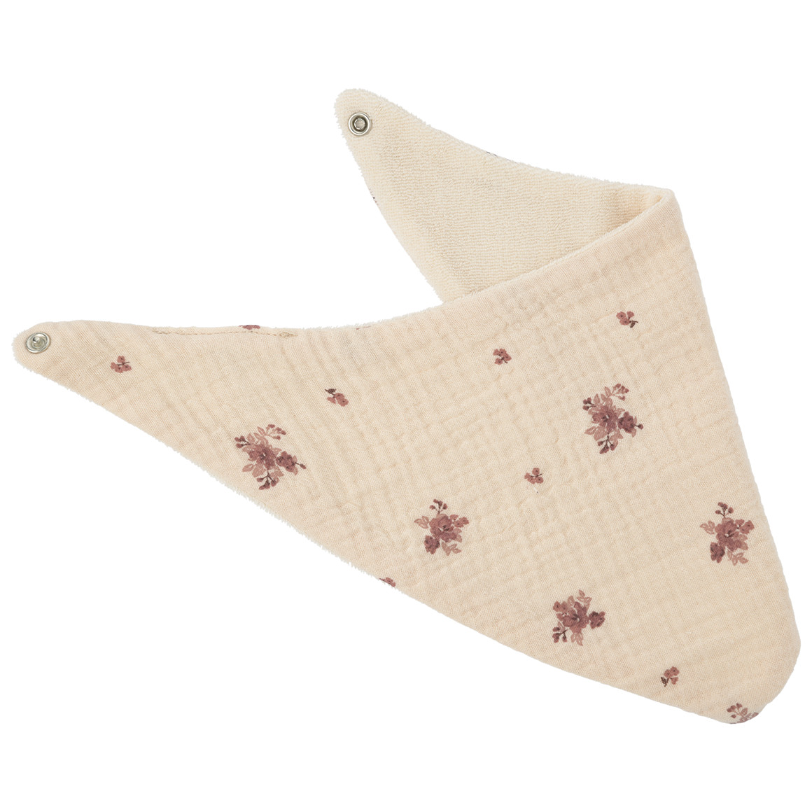 Baby Musselin-Bandana mit Frottee-Innenseite
