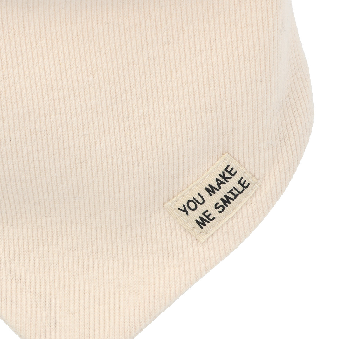 Baby Bandana mit Rippstruktur