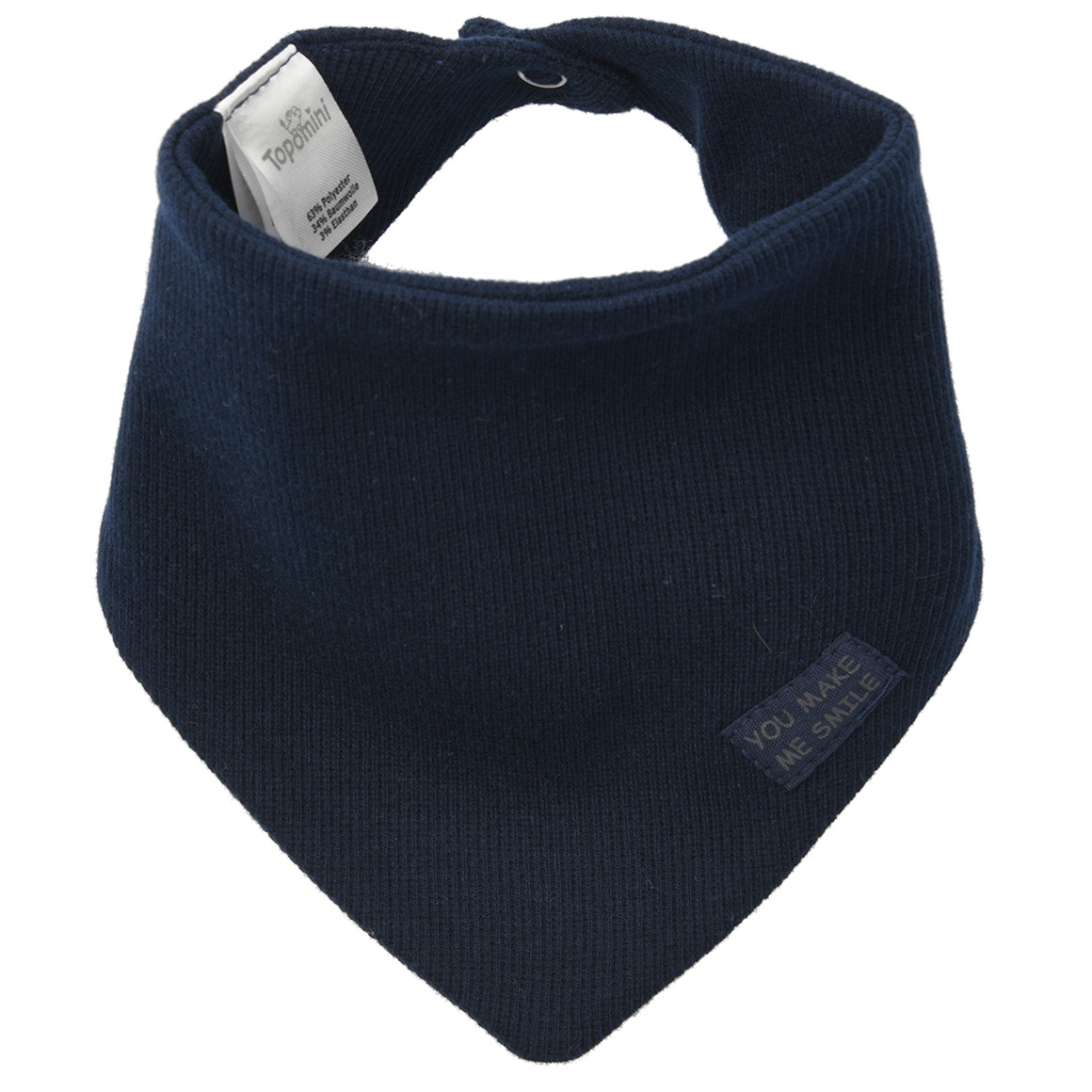 Baby Bandana mit Rippstruktur