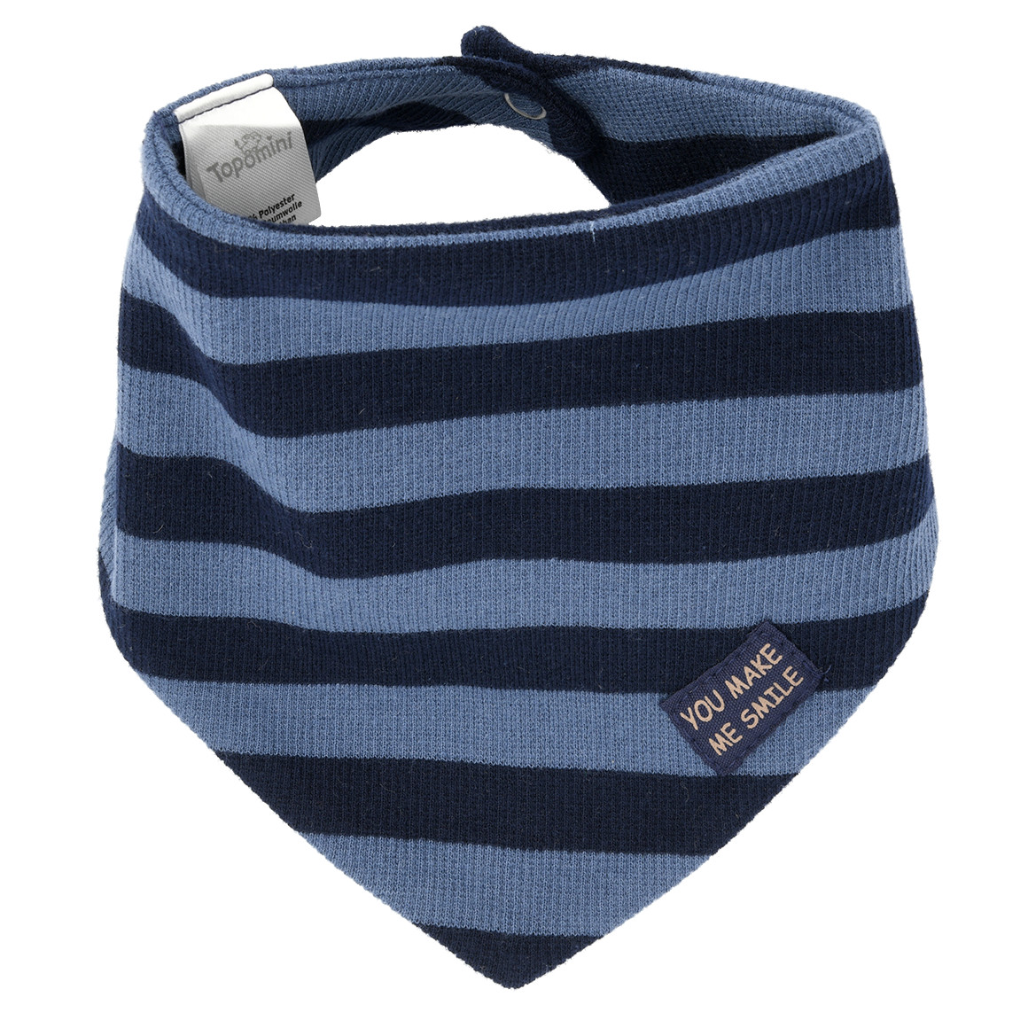 Baby Bandana mit Rippstruktur
