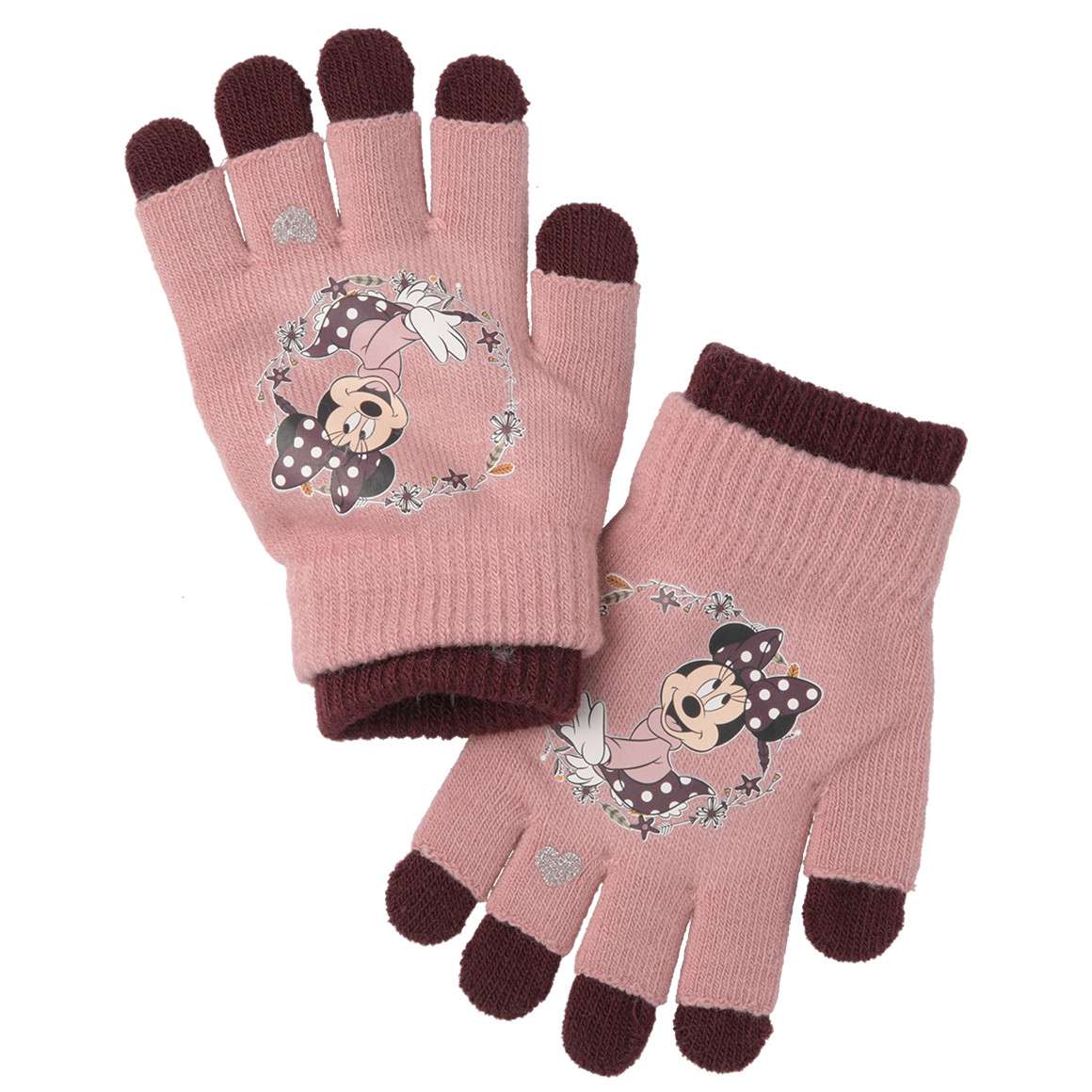 Minnie Maus Handschuhe Im Lagen-Design