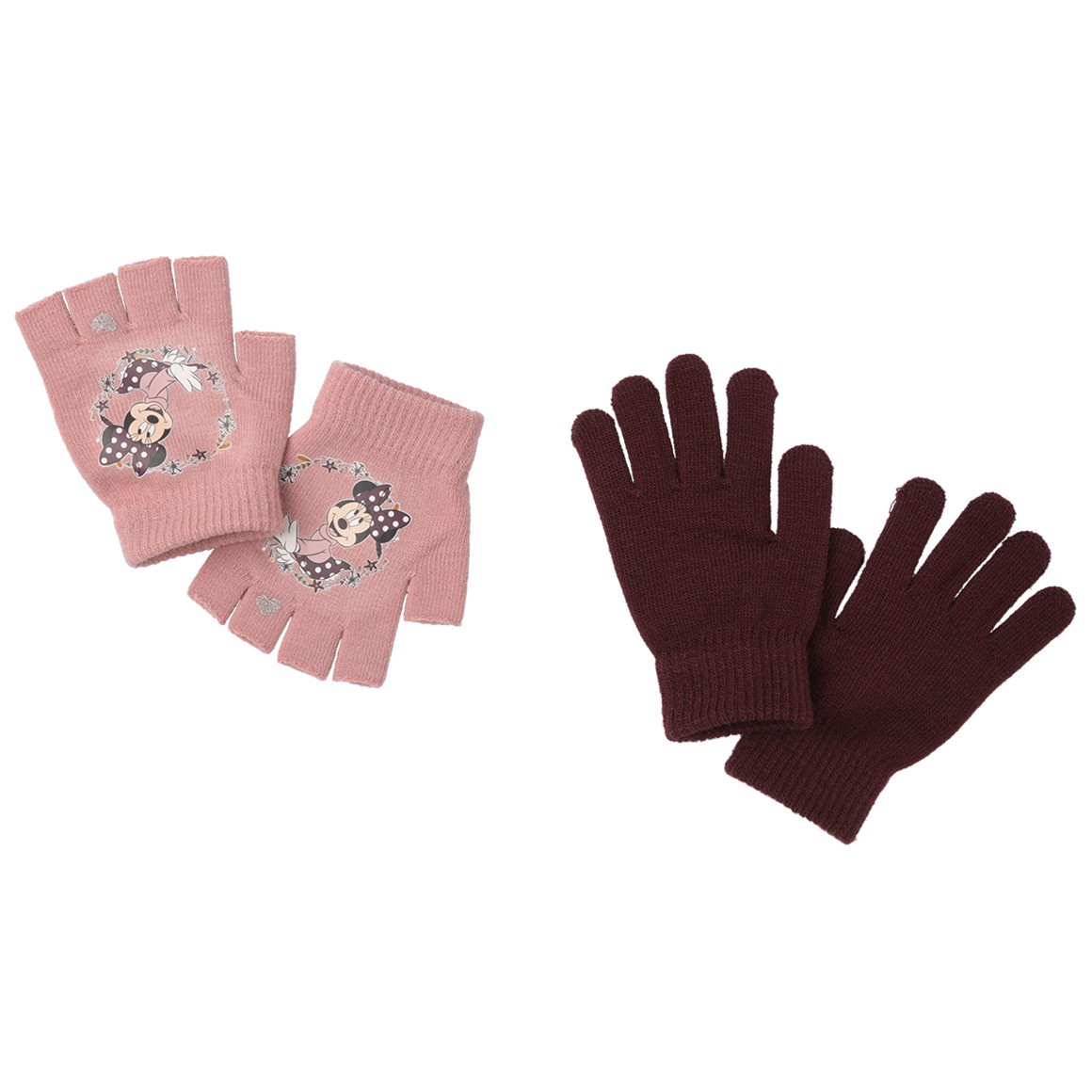 Minnie Maus Handschuhe Im Lagen-Design