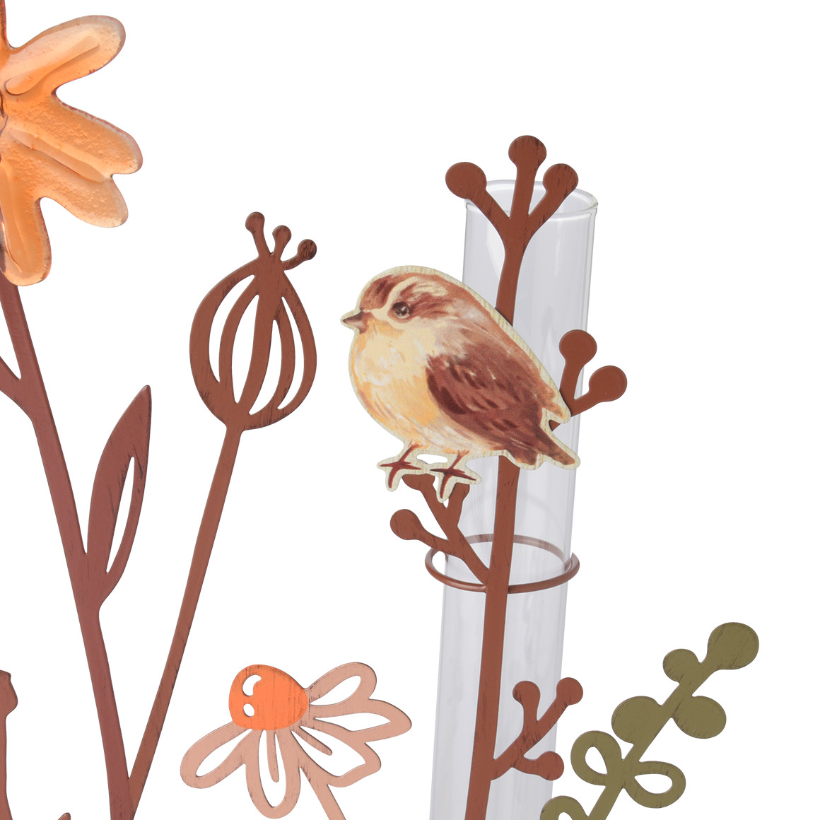 Deko-Aufsteller mit Blumen-Details