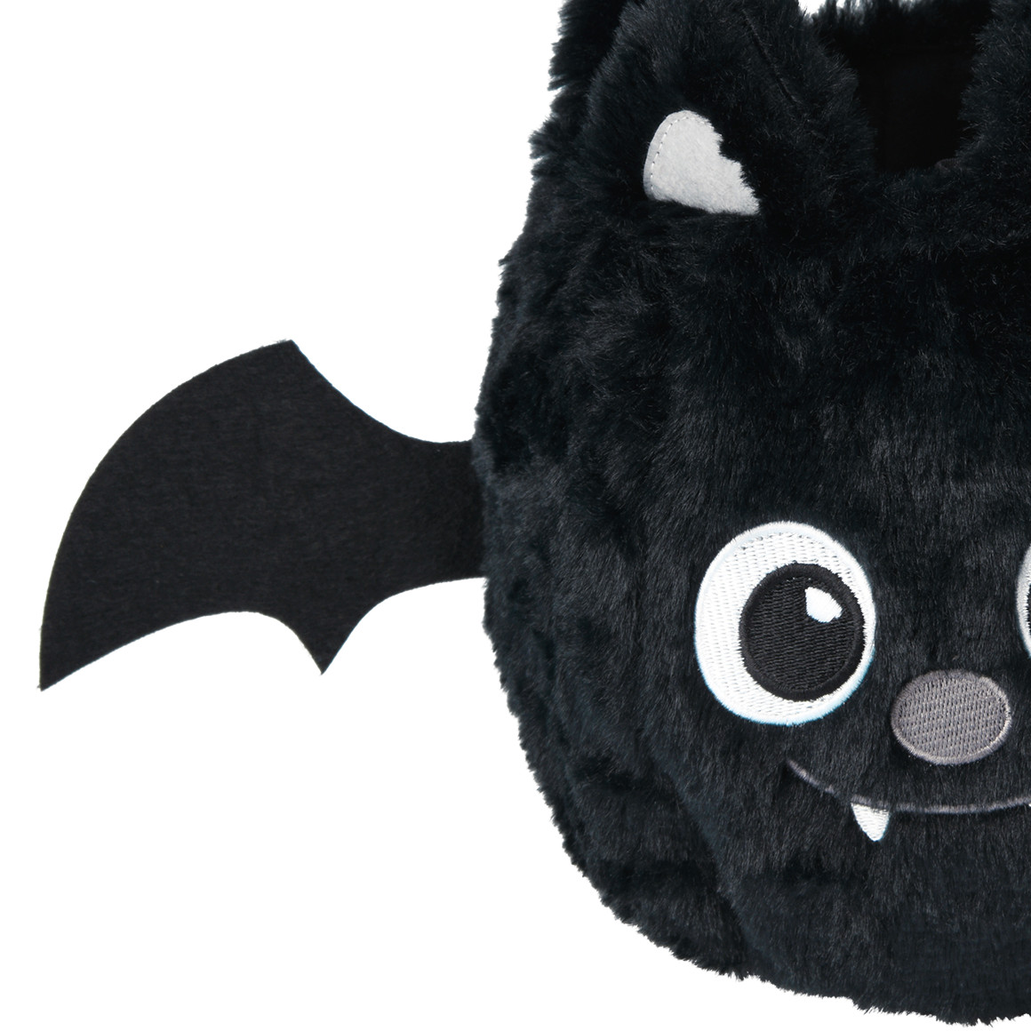 Fledermaus Plüscheimer im Halloween-Look