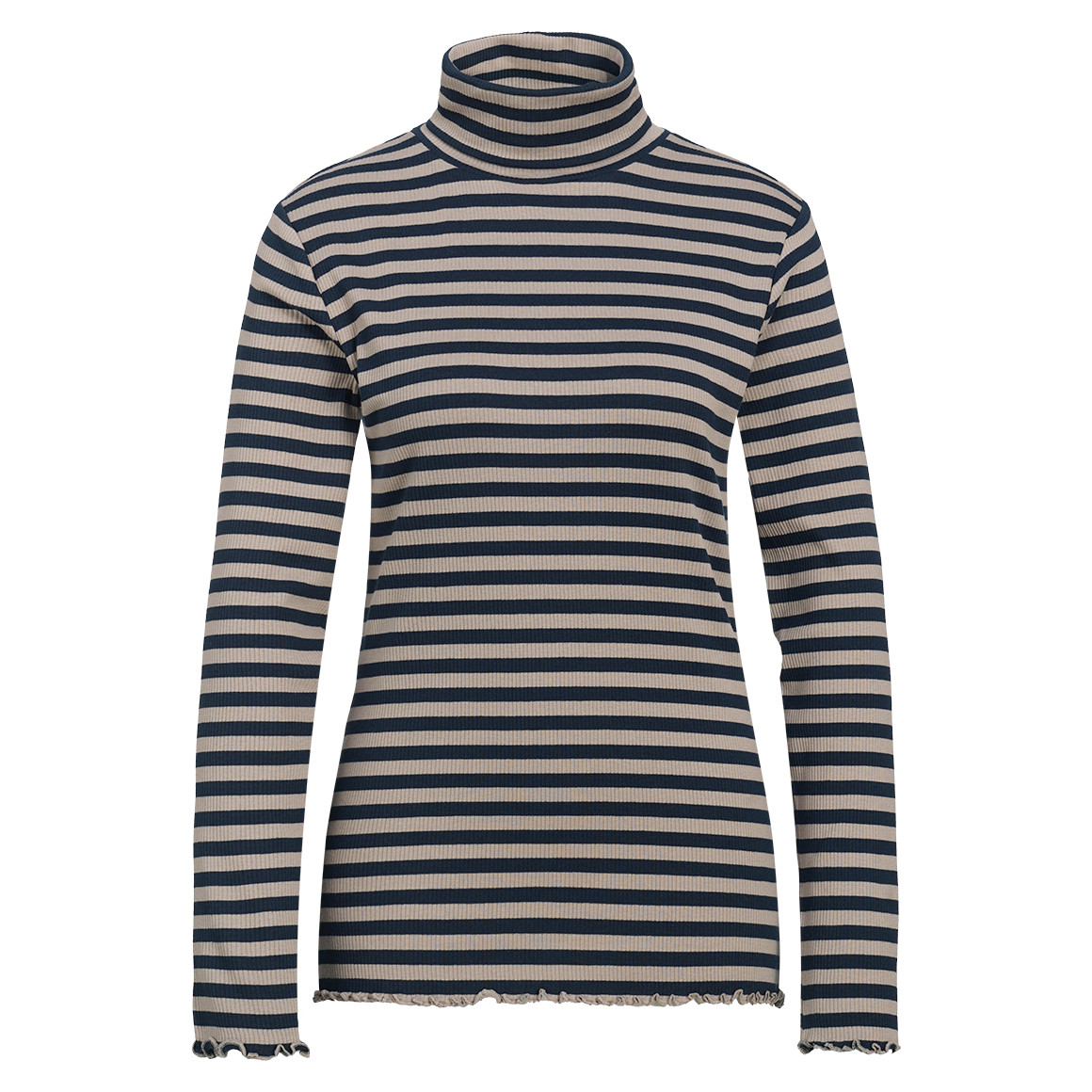 Damen Langarmshirt mit Rollkragen