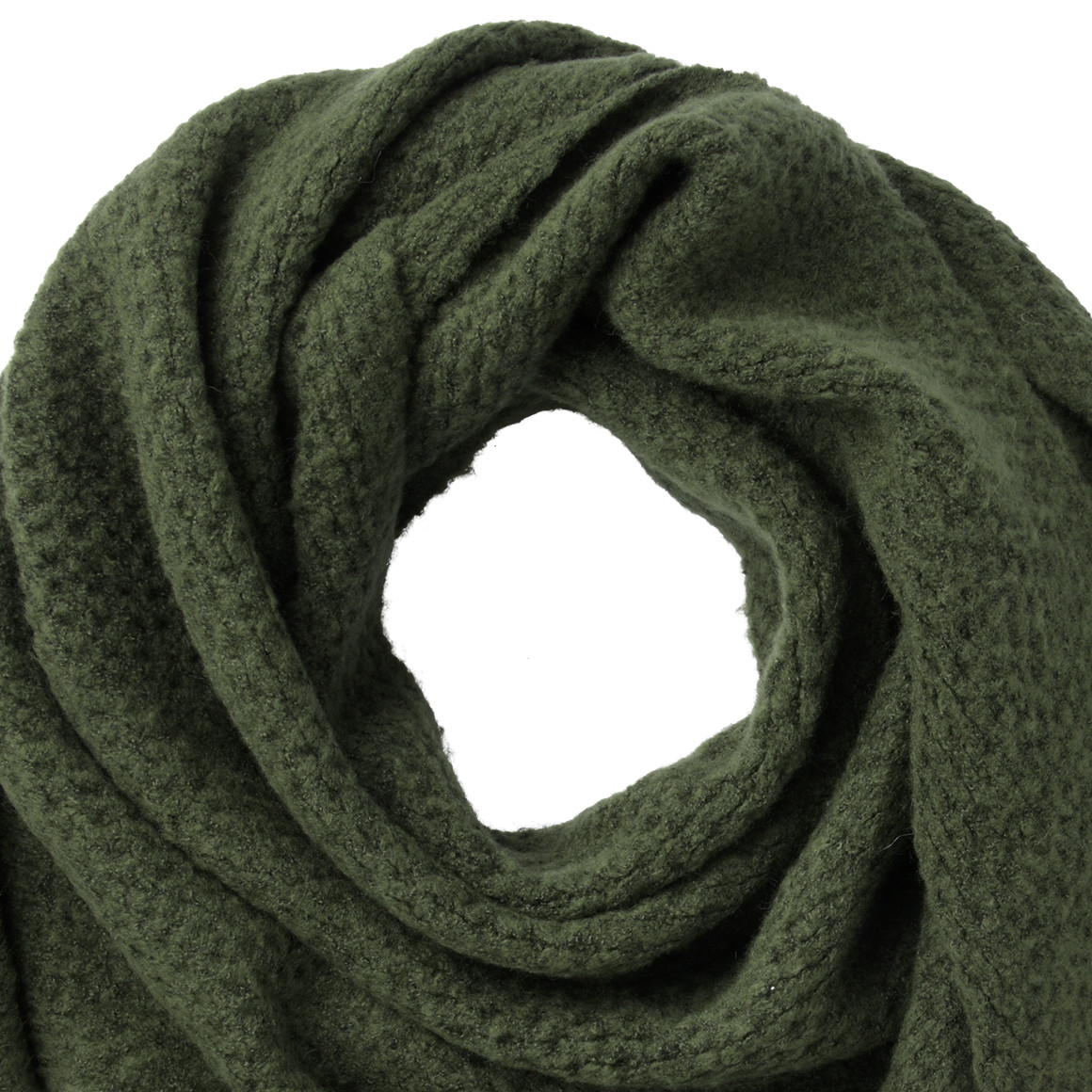 Damen Strickschal unifarben