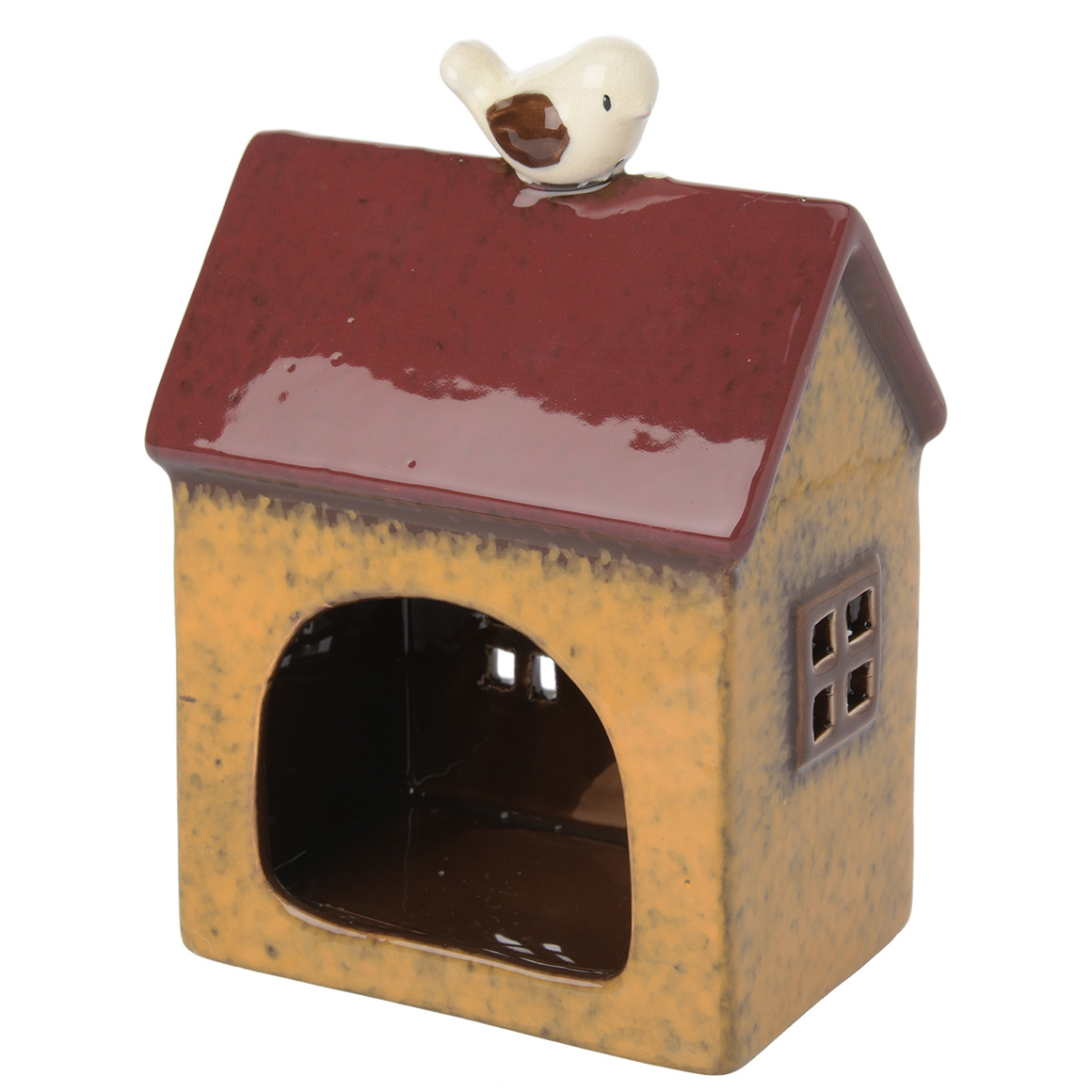 Deko-Haus im herbstlichen Design