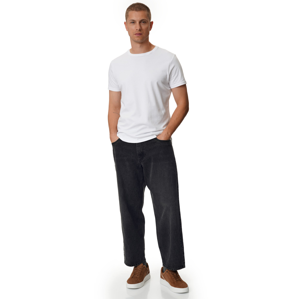 Herenjeans in denimlook