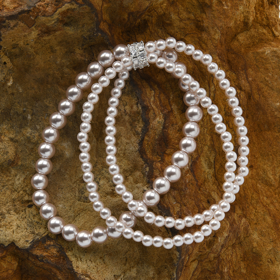 Damen Armband mit Perlen