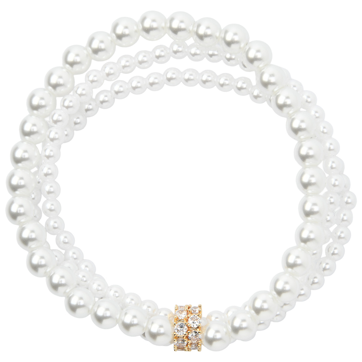 Damen Armband mit Perlen