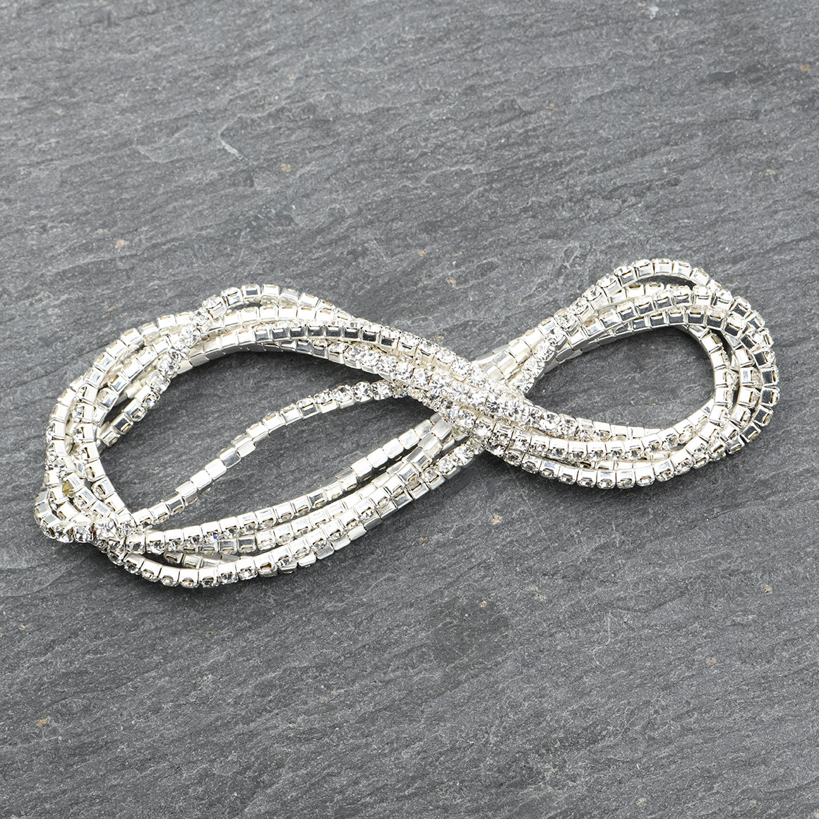 Damen Armband mit Glitzersteinchen