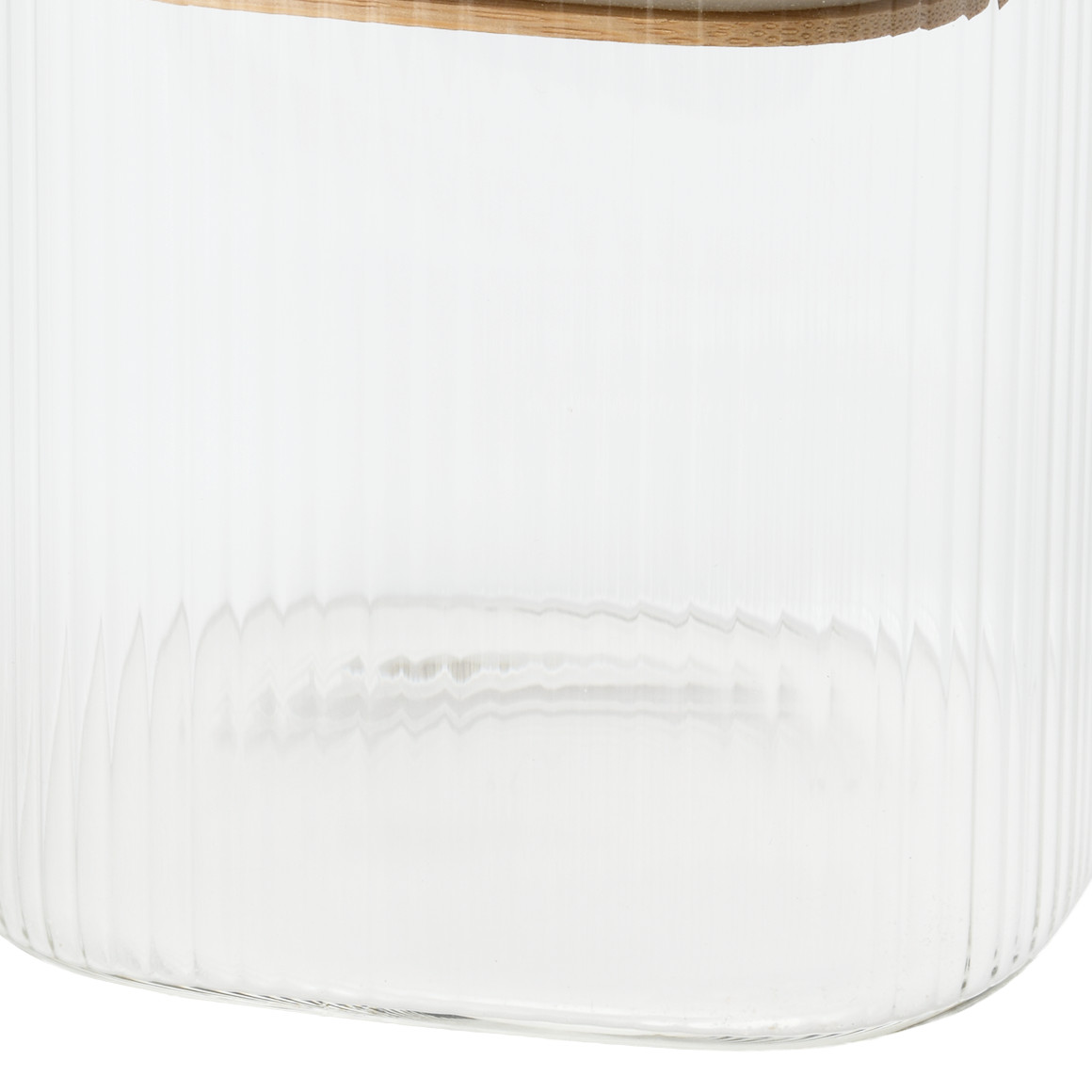 Kleines Vorratsglas mit Bambusdeckel