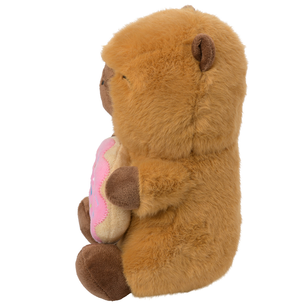 Capybara Plüschtier mit Donut