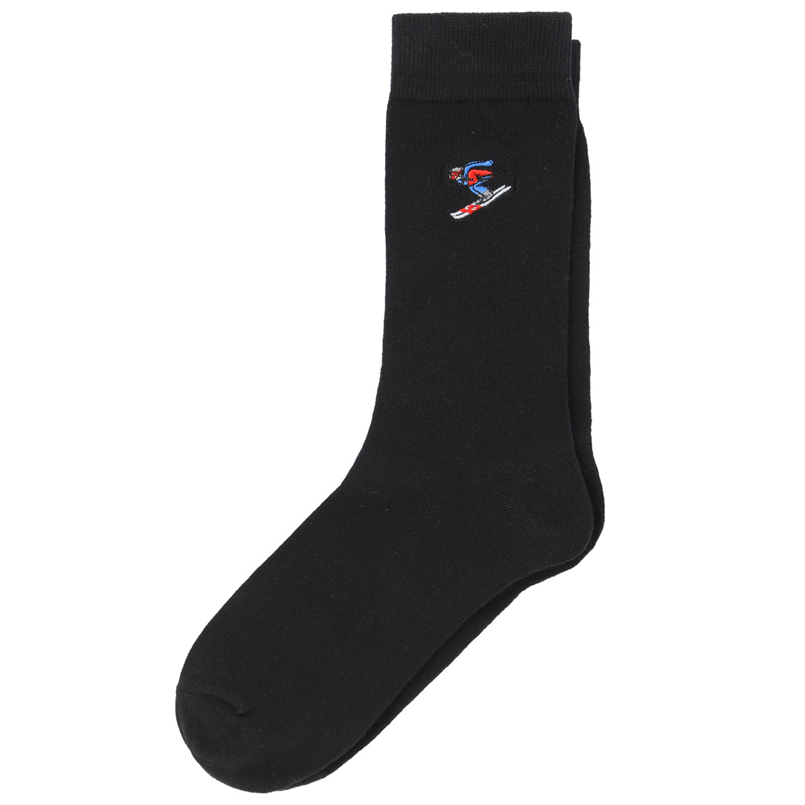 1 Paar Herren Socken mit Stickerei