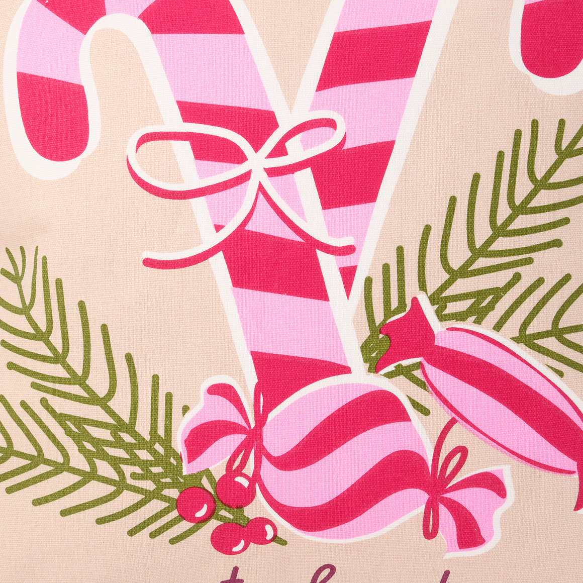 Kissenhülle im weihnachtlichen Design