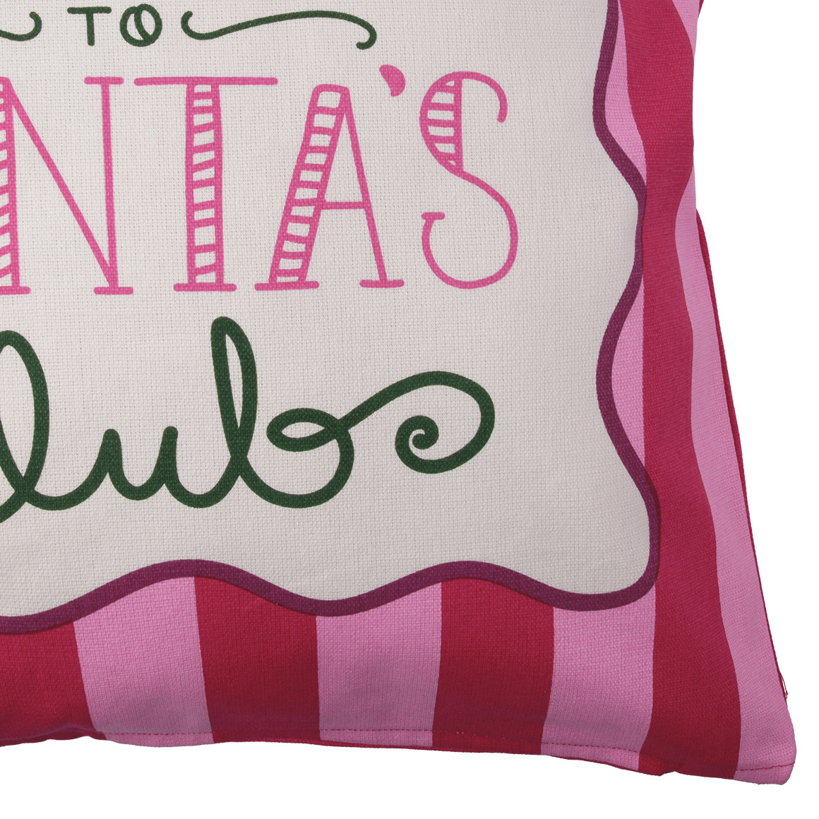 Kissenhülle im weihnachtlichen Design