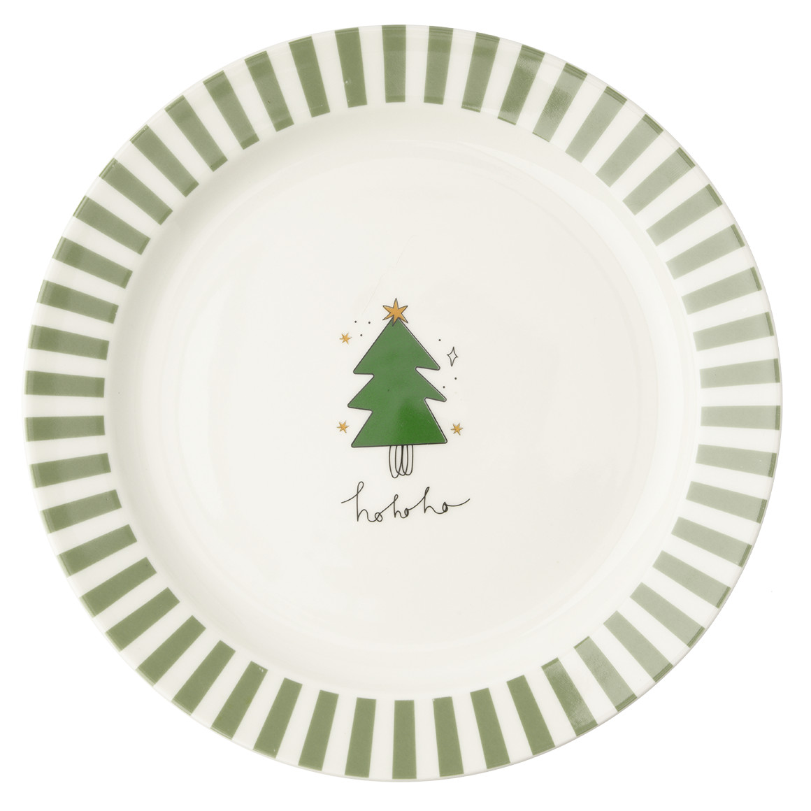 Teller im weihnachtlichen Design