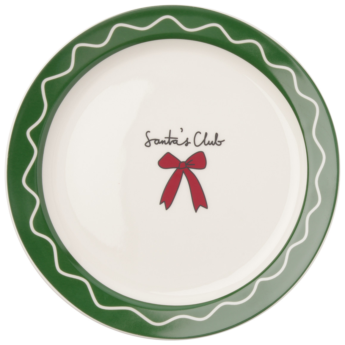 Teller im weihnachtlichen Design